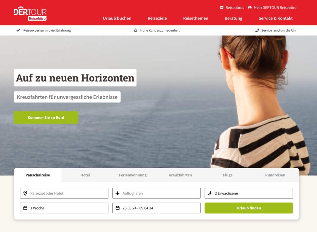 Projektscreenshot-DERTOUR-RB